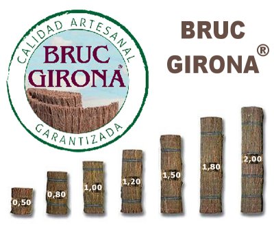 Medidas de rollos de Bruc Girona